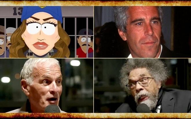 South Park Tackles ICE, Epstein Mansion Photos RELEASED, Norm vs. Cornel on IDF, Russ’ Birthday!