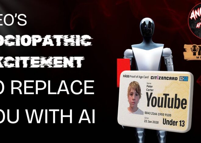 CEO’s Sociopathic Excitement To replace you with AI YouTube To Use AI For Verify Age, AITA EP:119