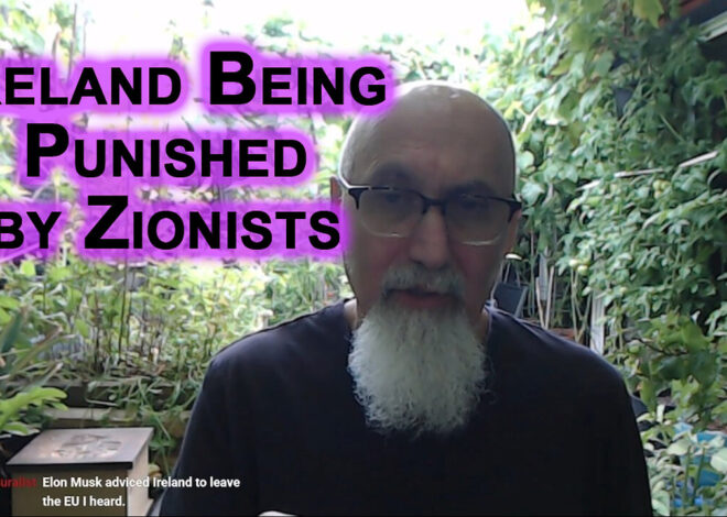 Ireland Being Punished by Zionists for Standing Up for Palestine: Israel’s Genocide in Gaza
