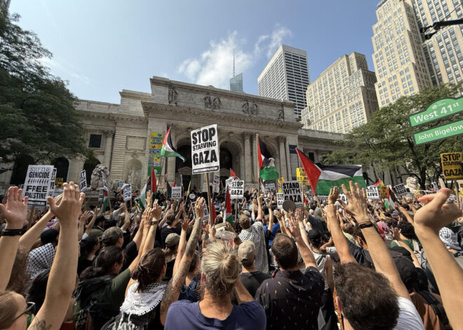 New Yorkers Mobilize for Gaza As Protests Grow Around the World Against the Genocide