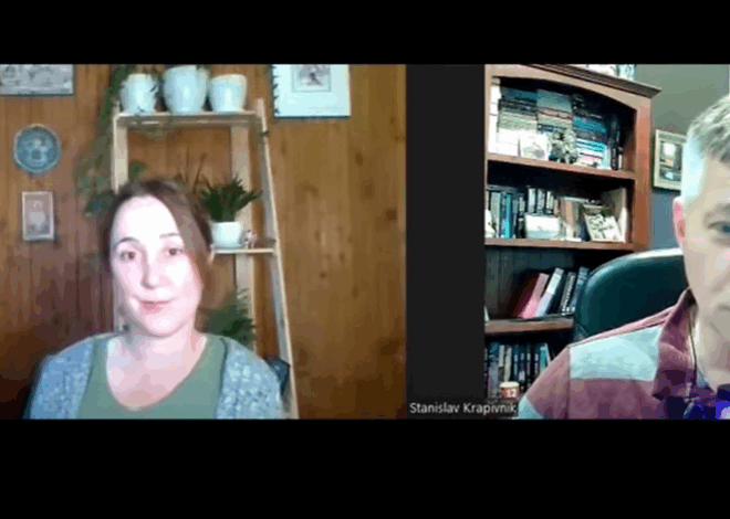 “In the Eyes of Truth guest Eva Bartlett, american-canadian journalist, new Russian.” – In Gaza