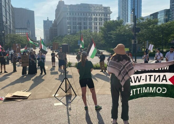 Milwaukee holds emergency ‘Hands Off the West Bank’ Palestine rally — Fight Back! News