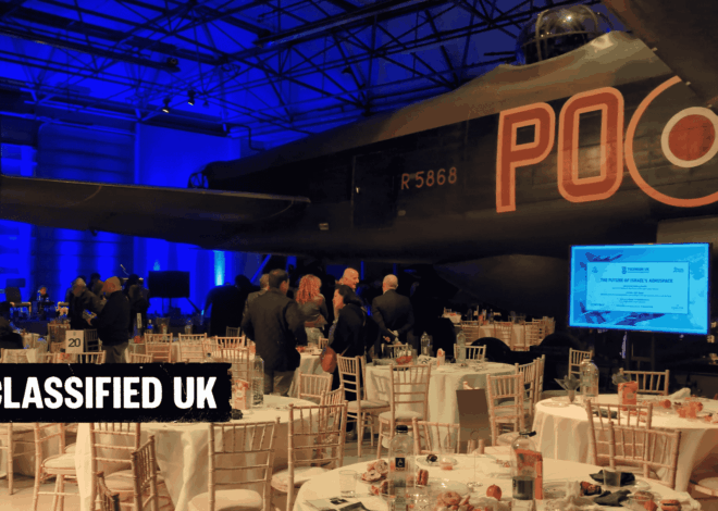RAF Museum hosts fundraiser for Israeli soldiers’ ‘emotional support’