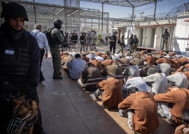 Israel deploys new prison weapons for systematic abuse