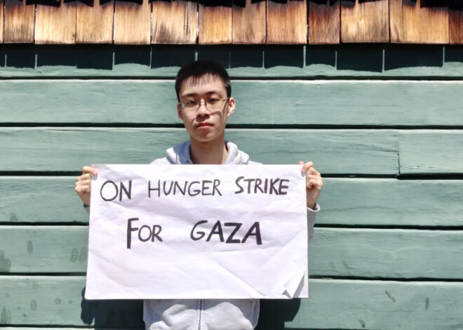 Why is a UC computer science lecturer on hunger strike for Gaza?