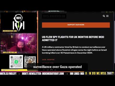 Why Did the UK Outsource Gaza Spy Flights to a Private US Contractor? | @HowDidWeMissTha