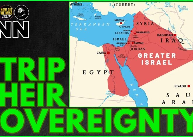 EXCLUSIVE: Greater Israel MUST NOT be Permitted – a read-through and commentary | @HowDidWeMissTha