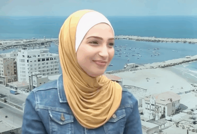 A delicate singer killed by Israel