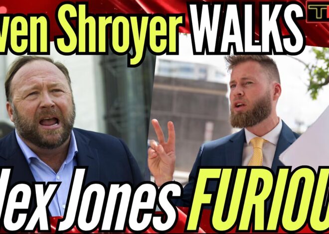 Owen Shroyer Resigns from Infowars, Alex Jones is Clearly CAPTURED by Isra-hell!