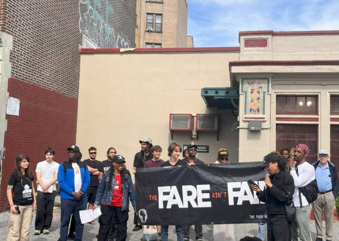 New Yorkers protest against transit fare increase — Fight Back! News