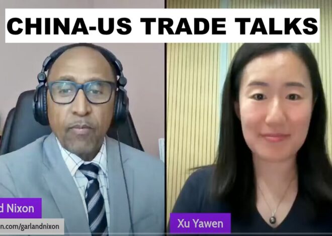 CHINA-US TRADE TALKS WITH YAWEN XU