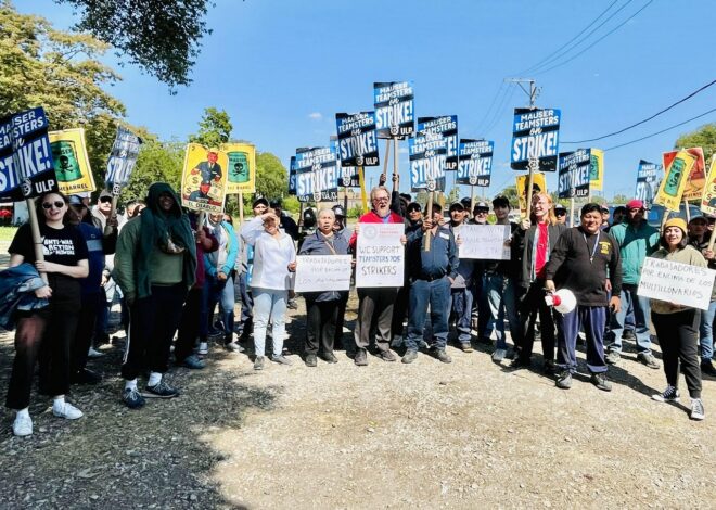 Mauser Teamsters on strike for protection from ICE, dignity in workplace — Fight Back! News