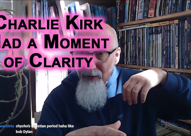 Charlie Kirk Moment of Clarity, Noticed Zionist Rot in Born Again Christian Movement: Assassination