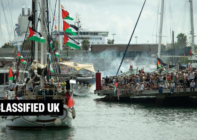 British veteran joins flotilla to break Gaza siege