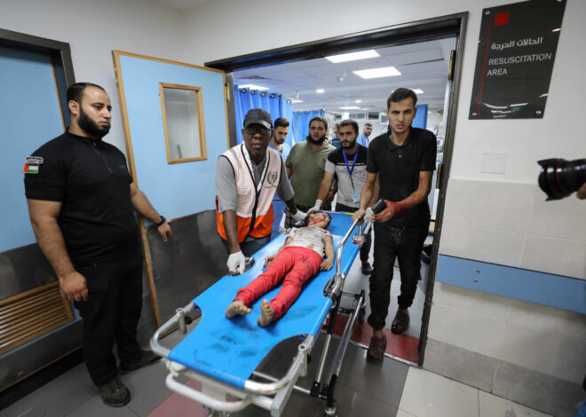 Israel Strikes Hit Hospitals in Gaza City, Killing 19