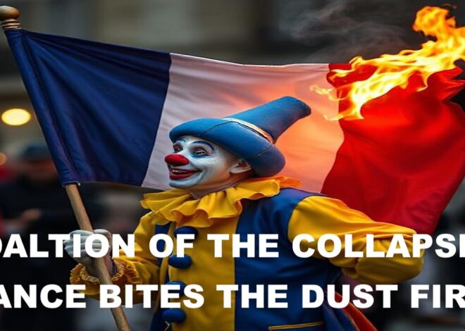 COALITION OF THE COLLAPSING – FRANCE BITES THE DUST FIRST!