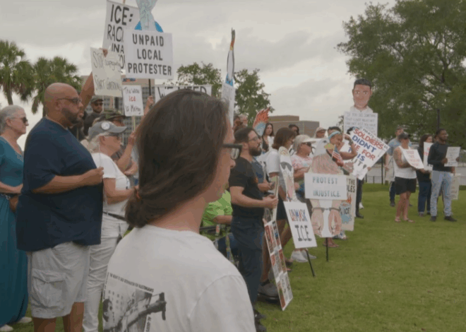Jacksonville protest against detention camp at Baker County Correctional Facility — Fight Back! News