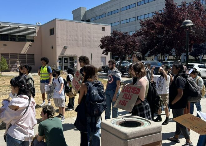 Students hold ‘disorientation tour’ to highlight San Jose State University complicity in genocide — Fight Back! News