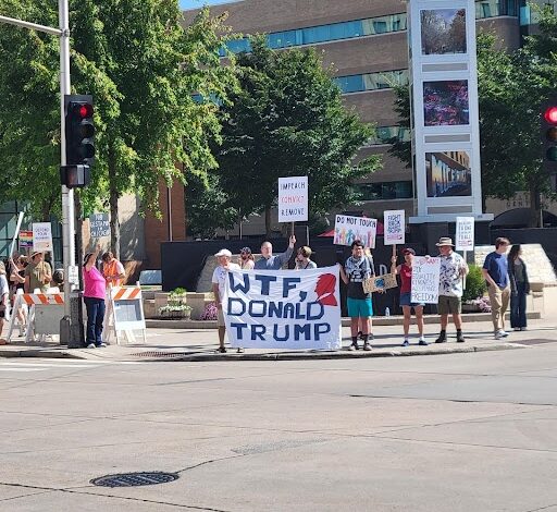 Appleton rallies against Trump, stands with Chicago — Fight Back! News