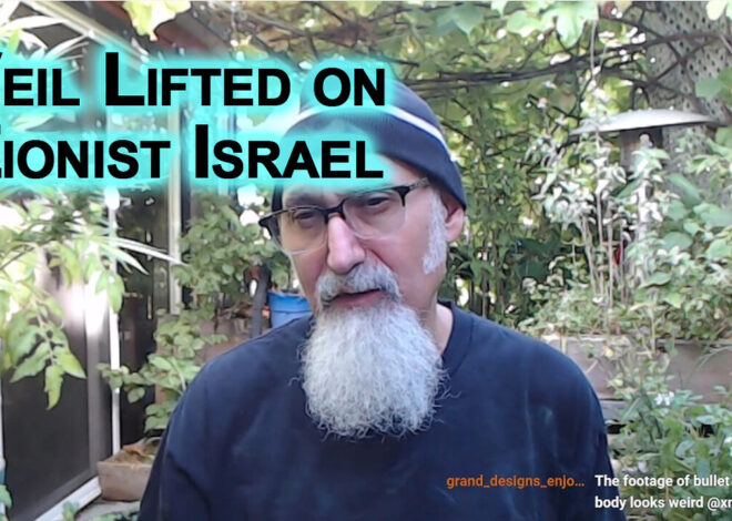 Veil Lifted on Zionist Israel, Showed True Colors, Revealed They Are Racist Genocidal Supremacists