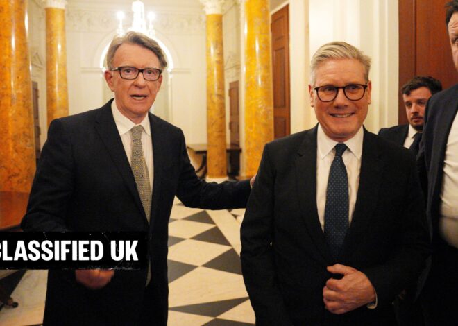 Peter Mandelson asked Jeffrey Epstein for Israel advice