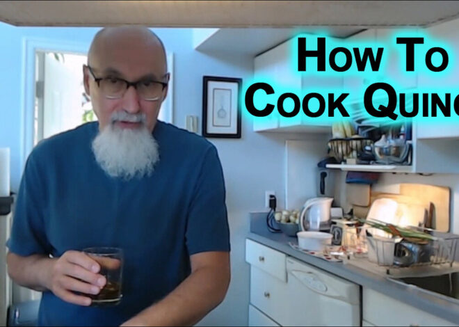 How to Cook Quinoa, Easy and Fast Recipe [ASMR]