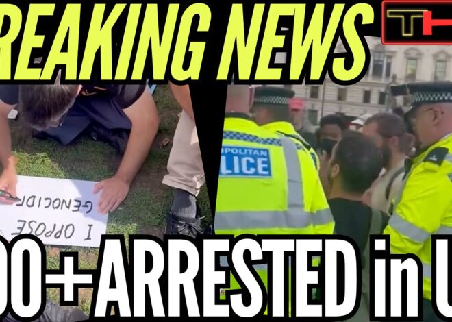 BREAKING NEWS | The Homeless Left UK Viewer Faces TERRORISM Charge After Mass #FreePalestine ARREST