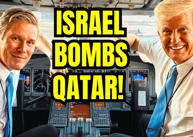 U.S. & U.K. Help Israel Bomb Qatar!