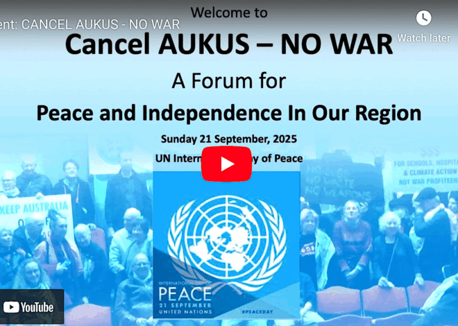 Time to Cancel AUKUS – Consortium News