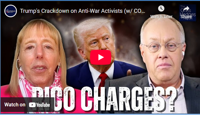 Trump’s Crackdown on Anti-War Activists – Consortium News