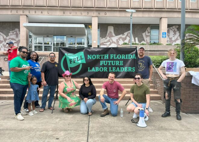 Jacksonville labor protest vows to fight attacks on workers — Fight Back! News