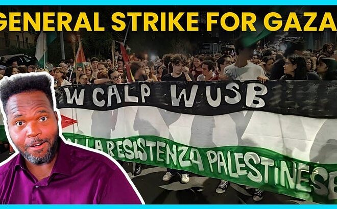 Italy's General Strike: Solidarity with Gaza