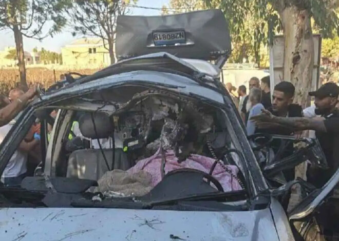 Israeli Drone Strike on Southern Lebanon Kills Five, Including Three Children