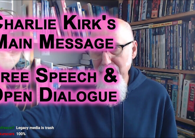 Charlie Kirk’s Main Message, Free Speech & Open Dialogue: Centralized Power Hijacking His Platform