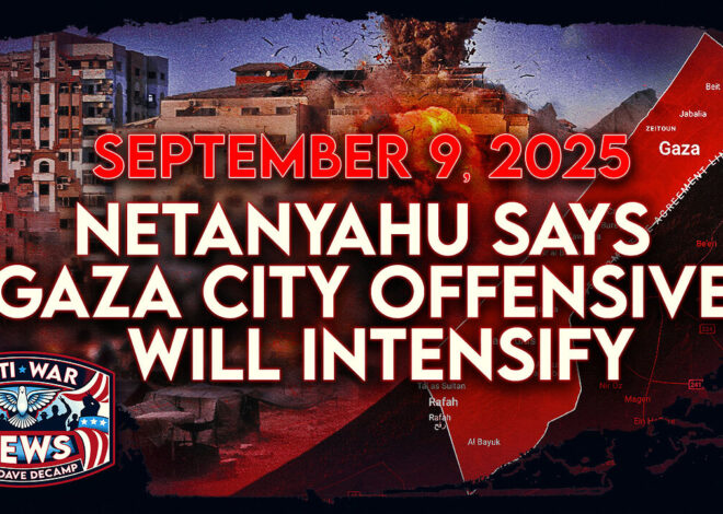 Netanyahu: Gaza City Offensive Will Intensify, War Secretary Hegseth Visits Puerto Rico, and More