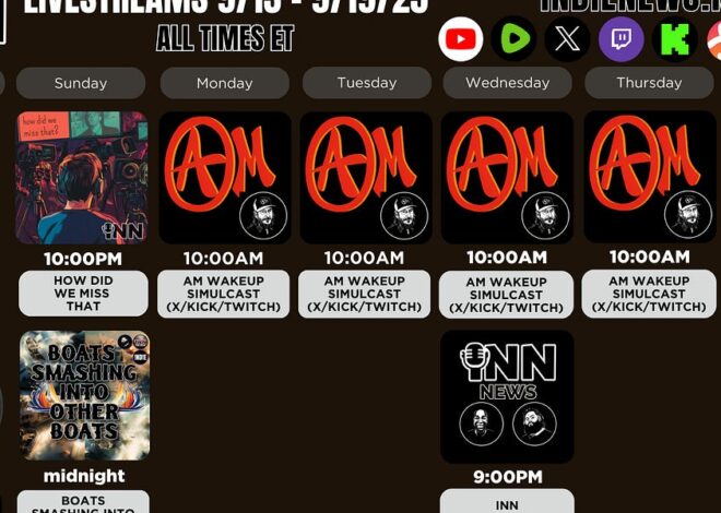 INN This Week 9/13 – 9/19/25 | @GetIndieNews @AngelJRivera08 @ReefBreland @ogbonna_Collin @IndLeftNews @leftist_news12 @AMWakeup @SlowNewsDayShow @TheIndReview @TLAVagabond @TeaceSnyder @3yes_3ars