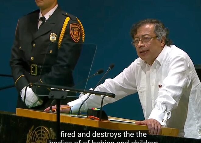 Colombia to Use Uniting for Peace to Get Sanctions on Israel and a Protection Force for Gaza