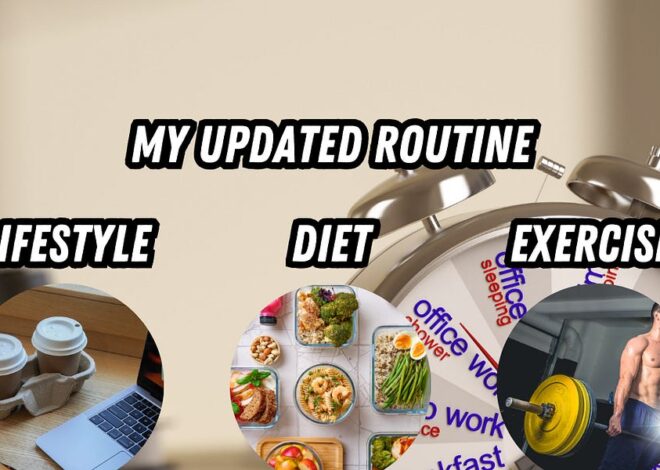 My Current Routine – Lifestyle, Diet, Exercise