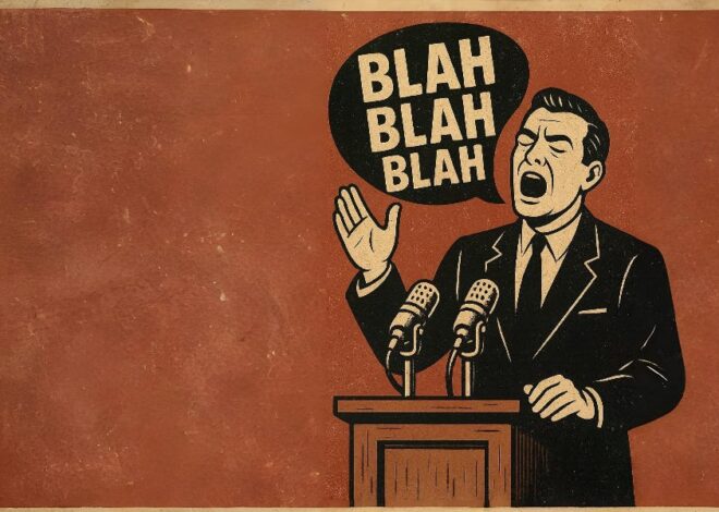 Political Garbage – A Lily Bit