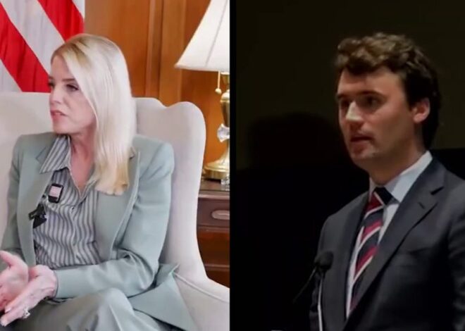 Pam Bondi vs. Charlie Kirk