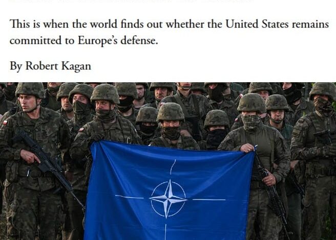 Robert Kagan Foresees Critical Geopolitical Juncture