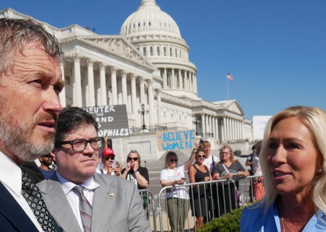 Epstein Press Conference + Survivors Rally
