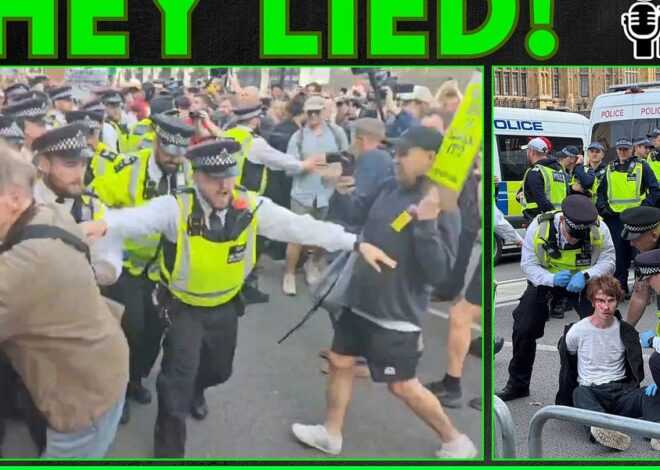 Metro Police LIE About Violence from Peaceful Protesters in London Last Weekend