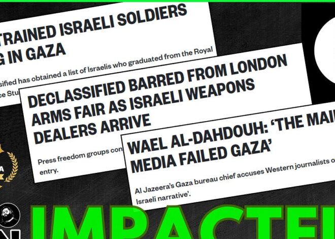 Israelis BARRED from UK Training, Declassified BARRED from Arms Expo, Palestinian Journalist speaks: Declassified UK Having an IMPACT