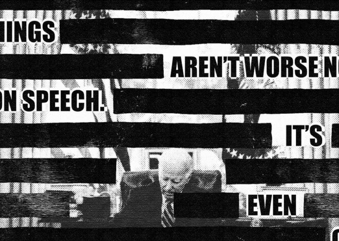 Listen to This Article: No, Things Aren't Worse Now on Speech. It's Not Even Close