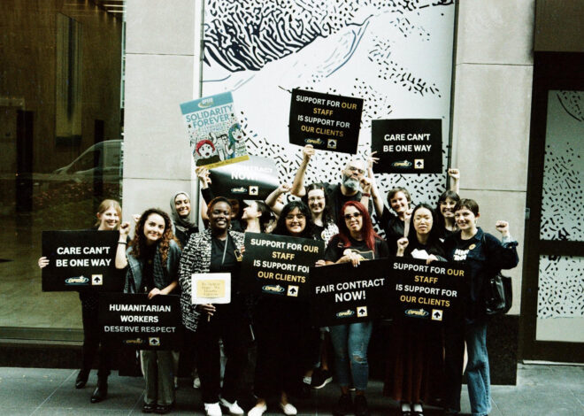 These Non-Profit Workers Are Fighting Trump’s Attacks On Immigrants While Fighting for a Better Workplace