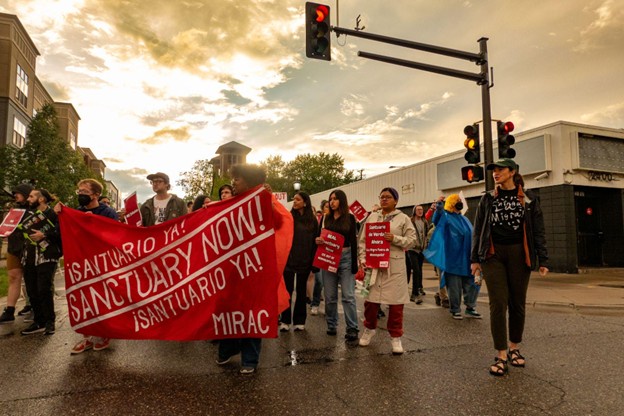 Minnesota Immigrant Rights Action Committee rallies for stronger sanctuary protections — Fight Back! News
