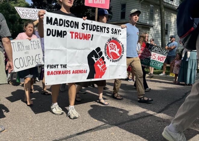 Peace activists march for Palestine in Willy Street Parade — Fight Back! News