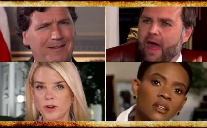 Tucker CALLS OUT Bibi To Vance’s Face, Bondi Goes TOO FAR FOR MAGA on Speech, Candace SPEAKS OUT