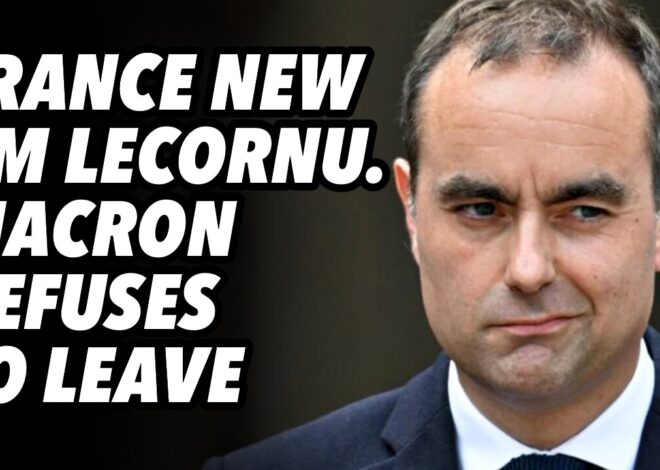 France new PM Lecornu. Macron refuses to leave